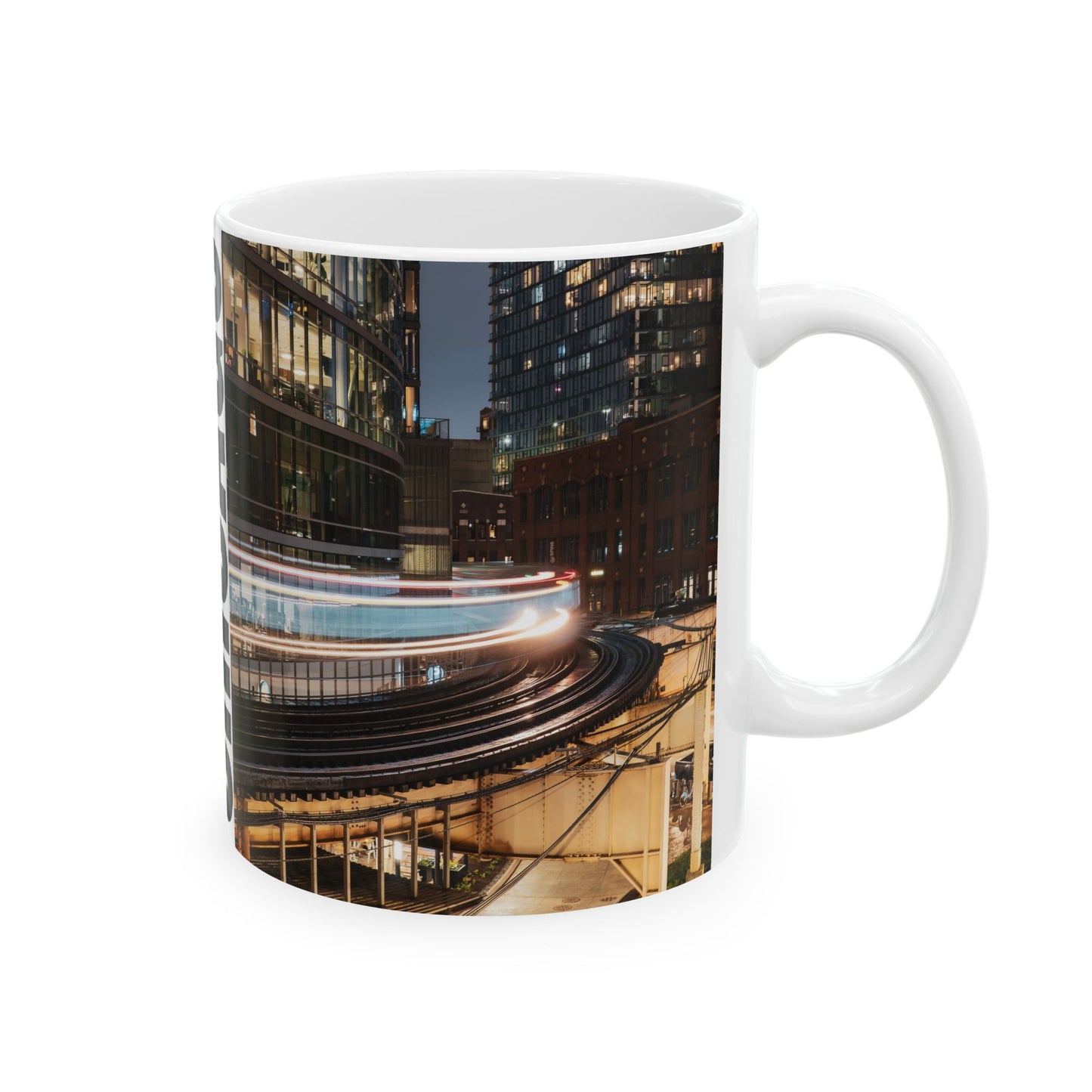 Chicago Coffee Mug, Coffee Gift for Her or Him, Coffee Cup Custom, Kitchen Decor, Small Office Gift, Gifts for Mom, Dad, Coworker, Employees