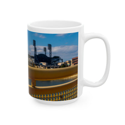 Coffee at PNC Park – Pittsburgh Skyline in Your Hands