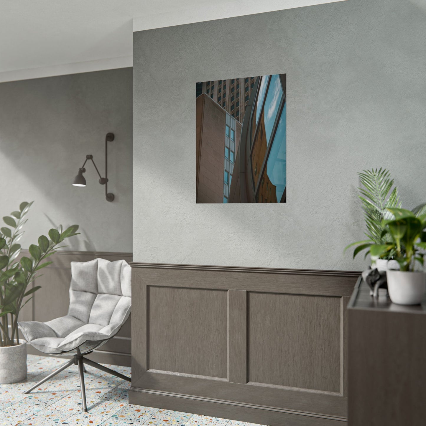 Reflections of a City  – Unframed Semi-Gloss Photography Print