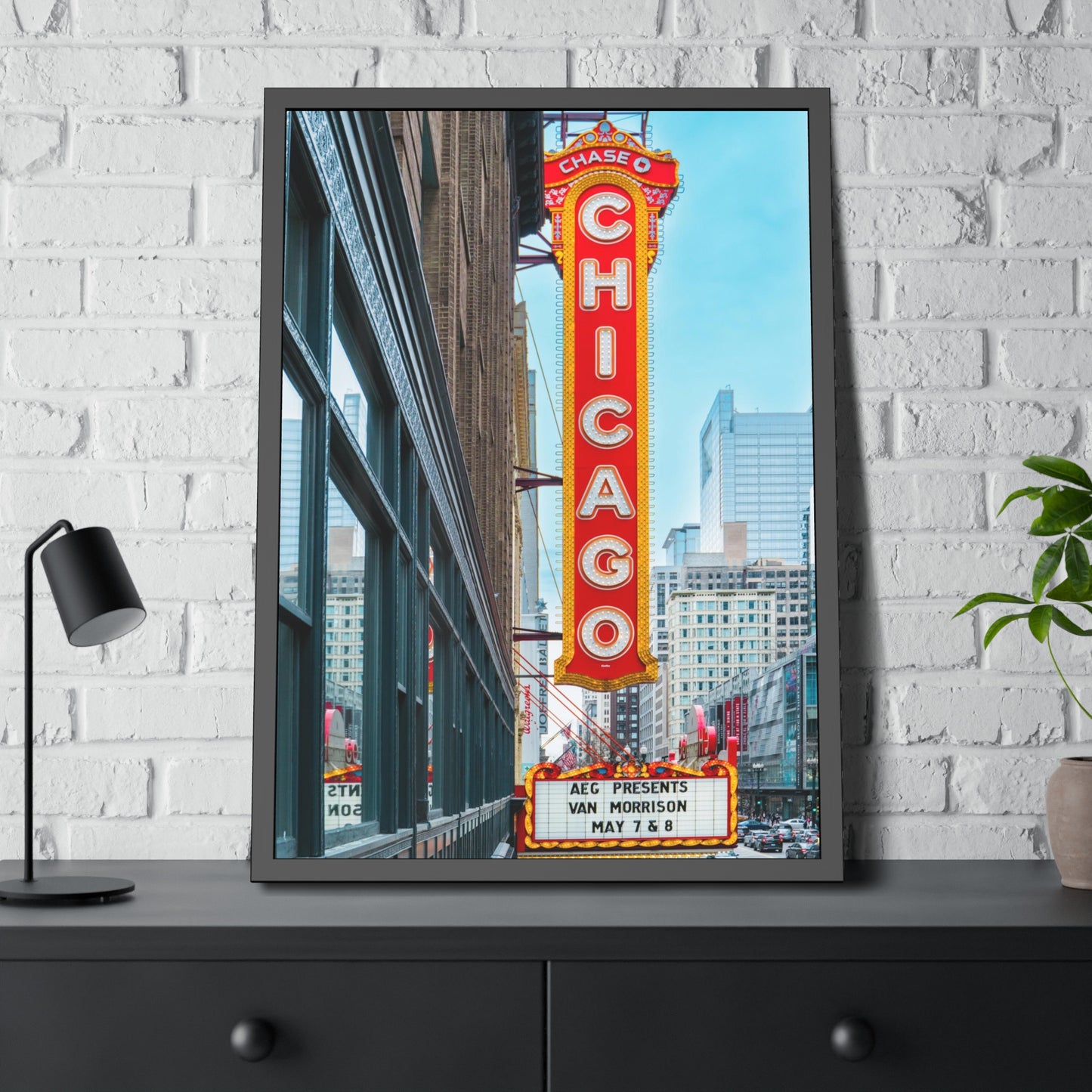 Own Chicago: Chicago Theatre Limited Edition Cityscape Photography Print – Fine Art, Semi-Gloss, or Matte – Framed or Unframed Luxury Wall Art