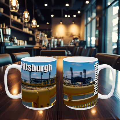 PNC Park Views, Yellow Bridge Heart – Pittsburgh Pride in Every Sip