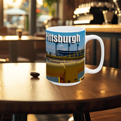 PNC Park Views, Yellow Bridge Heart – Pittsburgh Pride in Every Sip