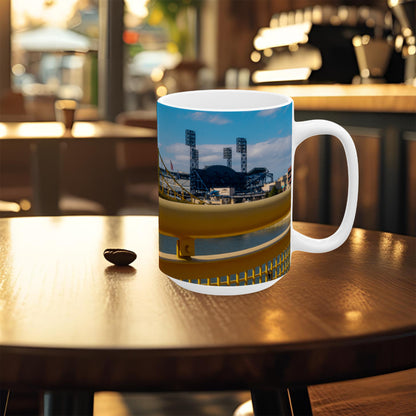 Coffee at PNC Park – Pittsburgh Skyline in Your Hands