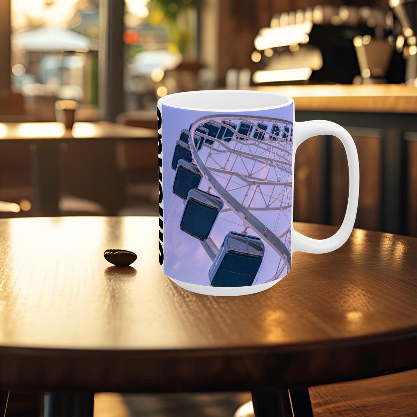 Chicago Coffee Mug, Coffee Gift for Her or Him, Coffee Cup Custom, Kitchen Decor, Small Office Gift, Gifts for Mom, Dad, Coworker, Employees