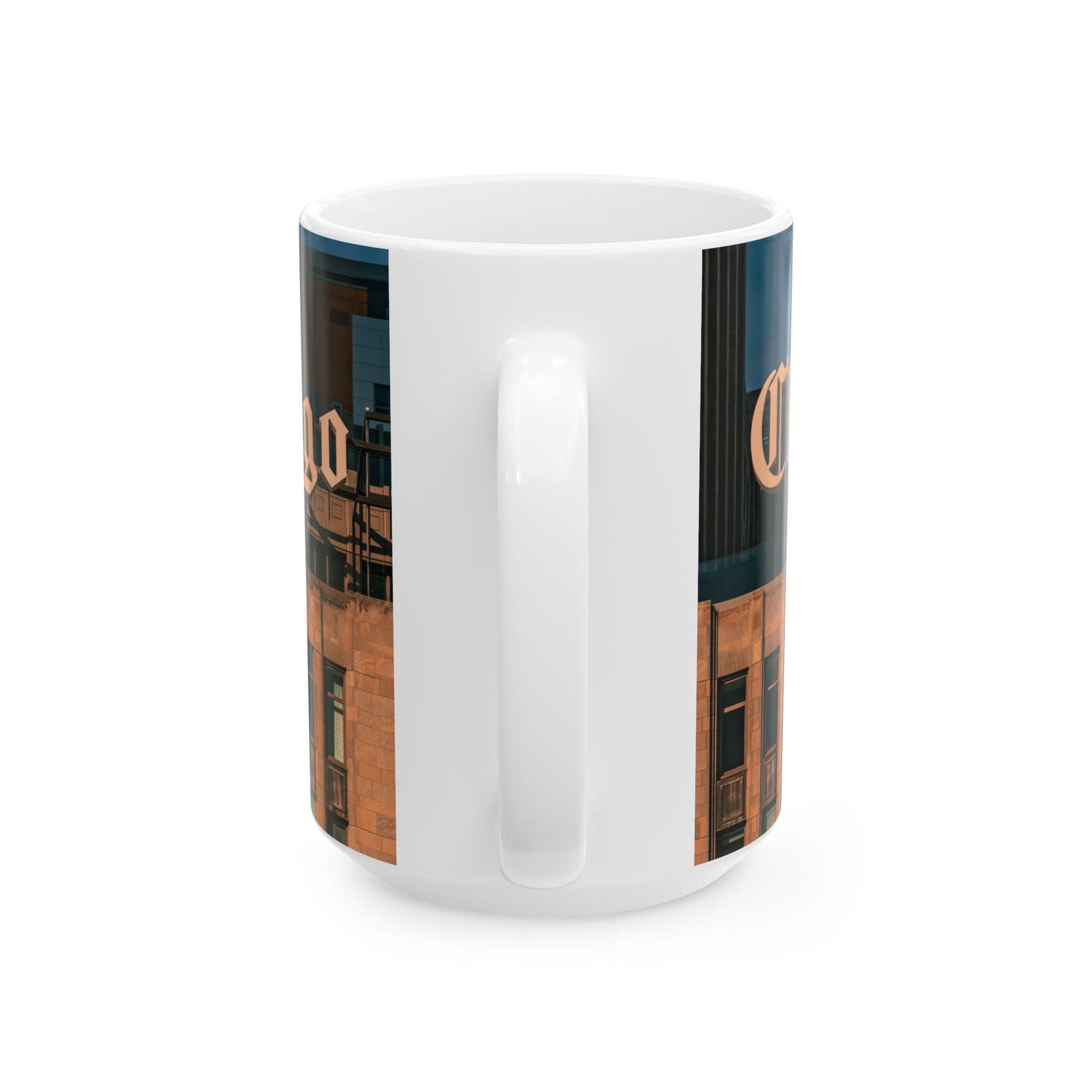 Chicago Coffee Mug, Coffee Gift for Her or Him, Coffee Cup Custom, Kitchen Decor, Small Office Gift, Gifts for Mom, Dad, Coworker, Employees