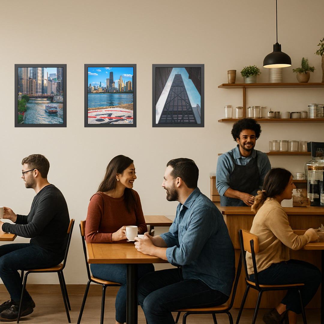 From rooftops to Riverwalks – the heart of Chicago in one frame