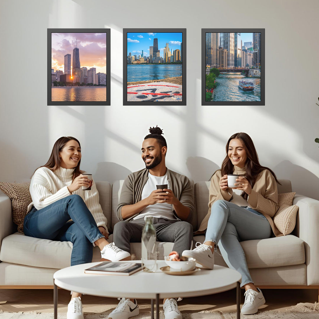 From rooftops to Riverwalks – the heart of Chicago in one frame