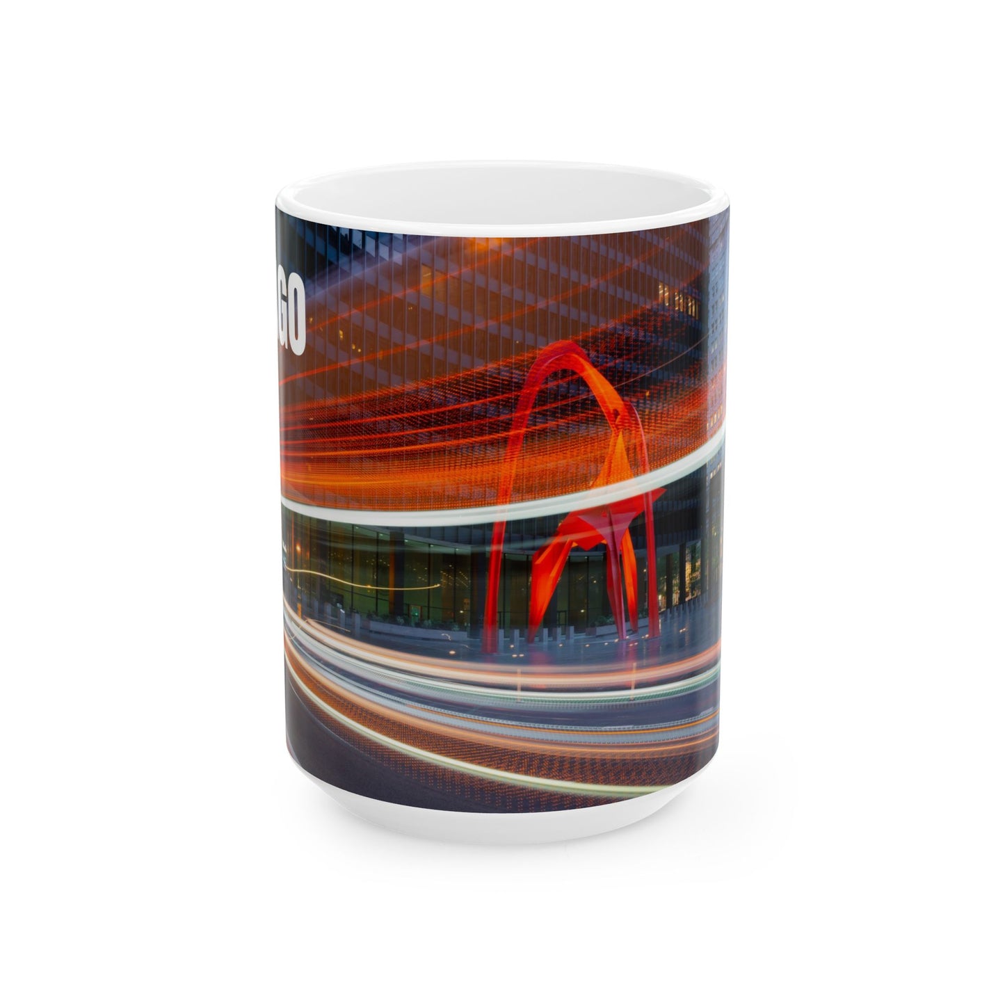 Chicago Coffee Mug, Coffee Gift for Her or Him, Coffee Cup Custom, Kitchen Decor, Small Office Gift, Gifts for Mom, Dad, Coworker, Employees
