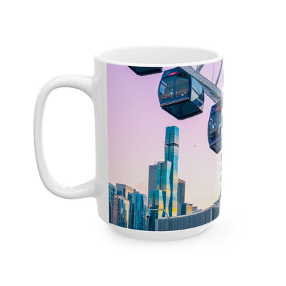 Morning Break at Navy Pier – Coffee With a Chicago Breeze