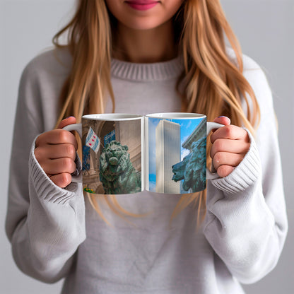 Chicago Lions Coffee Mug – Real City Photography | 11oz & 15oz Ceramic Mug