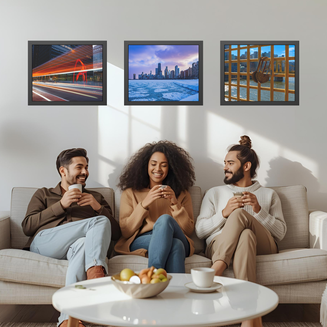 Celebrate the city you call home – Chicago style, framed perfectly
