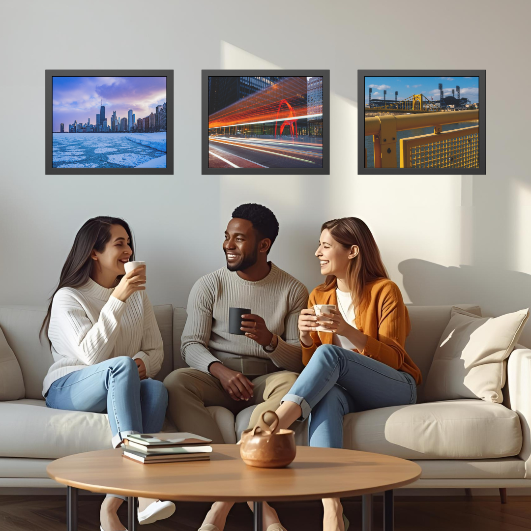Celebrate the city you call home – Chicago style, framed perfectly