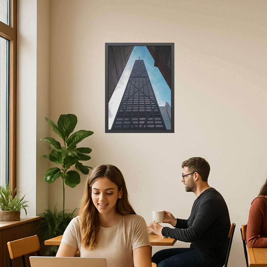 Bold Lines. Endless Views. The Hancock Building in Full Glory.