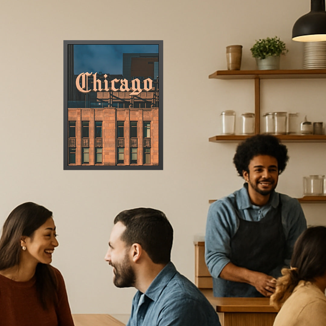 Coffee Tables, Offices, Bedrooms – Chicago Prints Belong Everywhere
