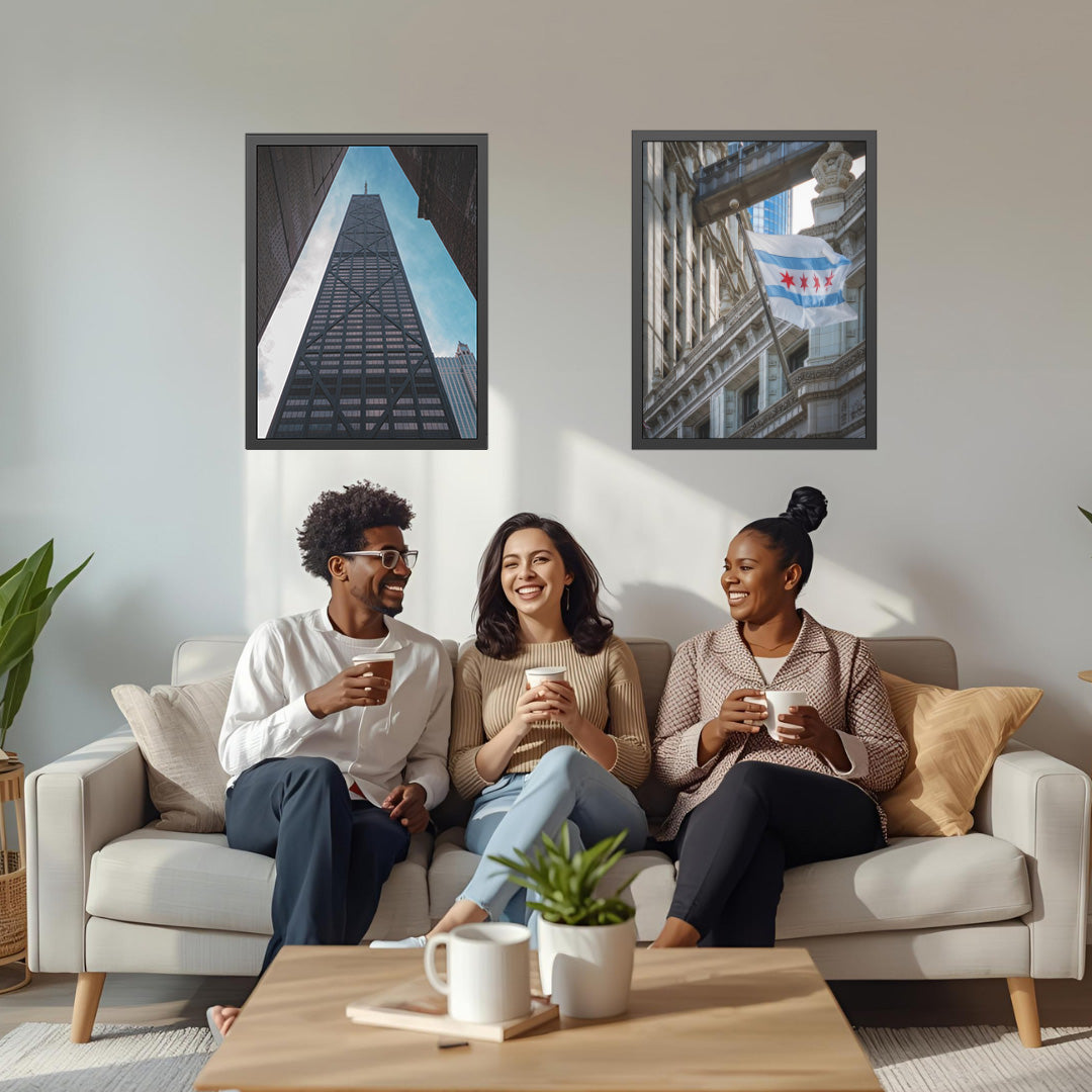 Bold Lines. Endless Views. The Hancock Building in Full Glory.