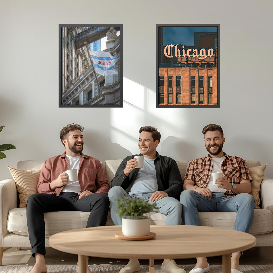 Coffee Tables, Offices, Bedrooms – Chicago Prints Belong Everywhere