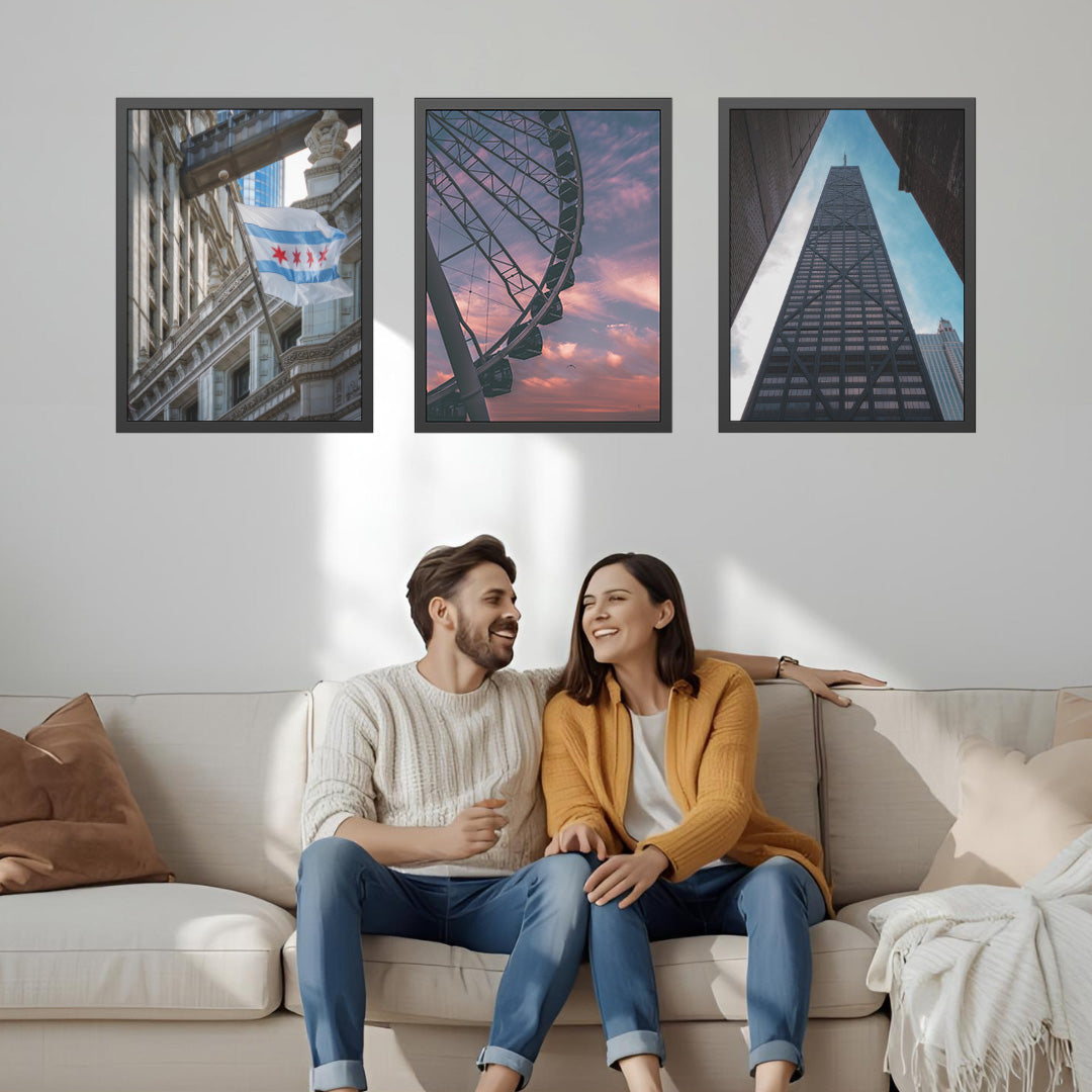 Bring home the skyline – Chicago energy, sunrise to sunset