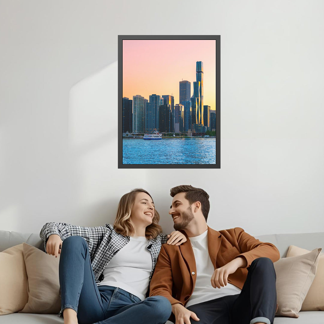 Skyline Dreams, Chicago Reality – Art That Defines a Room