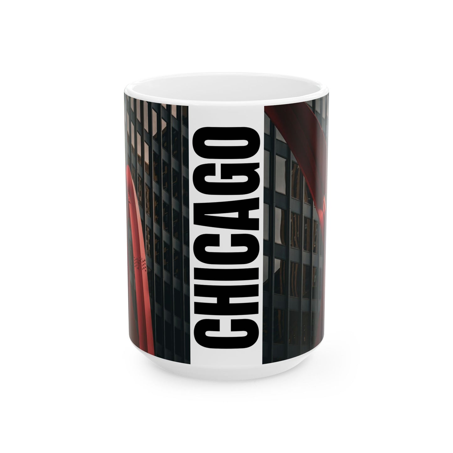 Chicago Coffee Mug, Coffee Gift for Her or Him, Coffee Cup Custom, Kitchen Decor, Small Office Gift, Gifts for Mom, Dad, Coworker, Employees