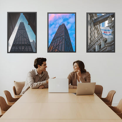 Touch the Clouds – The Hancock Building, Chicago’s Icon in Frame