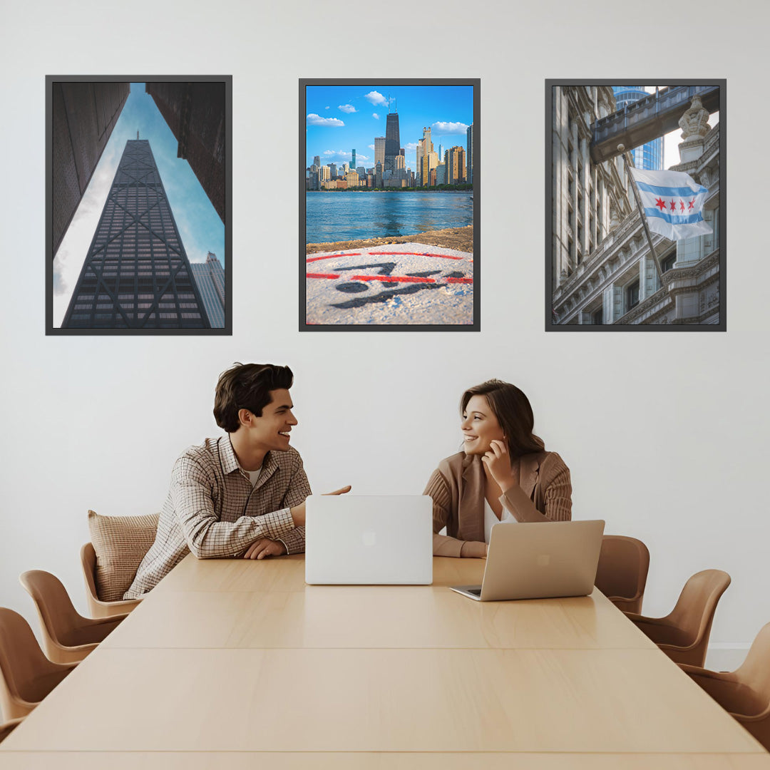 From rooftops to Riverwalks – the heart of Chicago in one frame