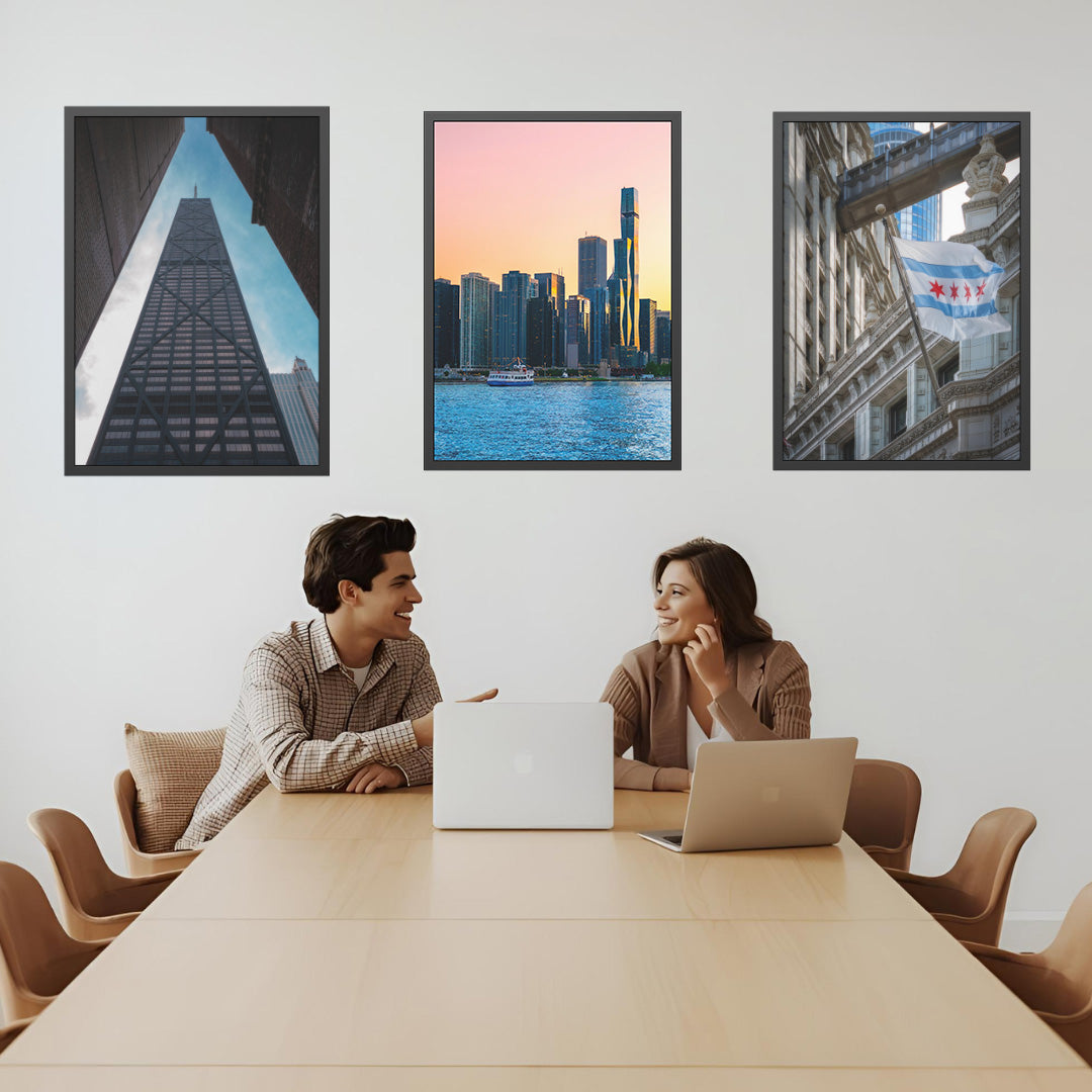 Skyline Dreams, Chicago Reality – Art That Defines a Room