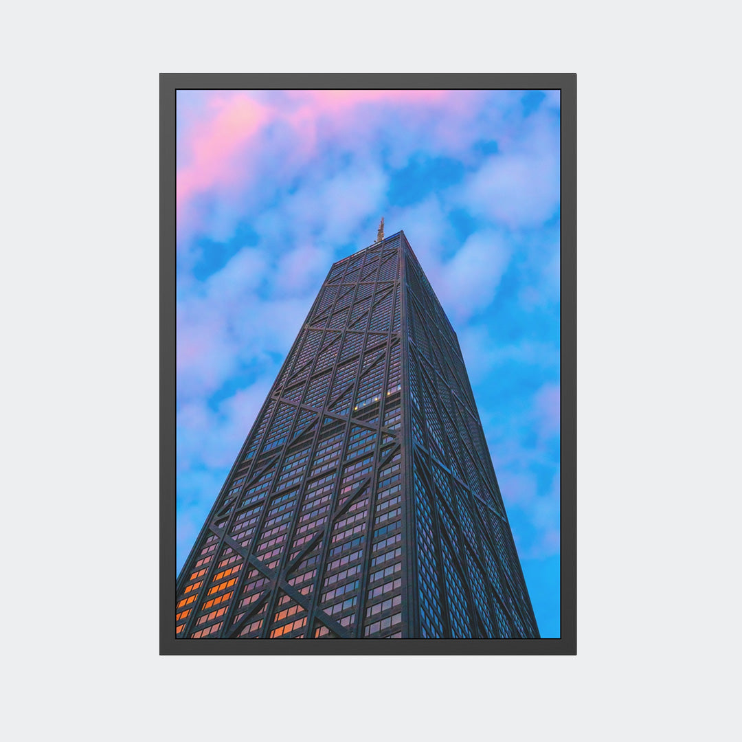 Touch the Clouds – The Hancock Building, Chicago’s Icon in Frame