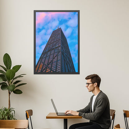 Touch the Clouds – The Hancock Building, Chicago’s Icon in Frame