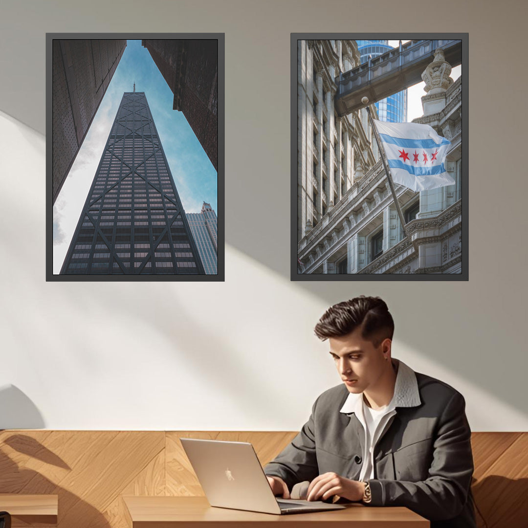 Bold Lines. Endless Views. The Hancock Building in Full Glory.