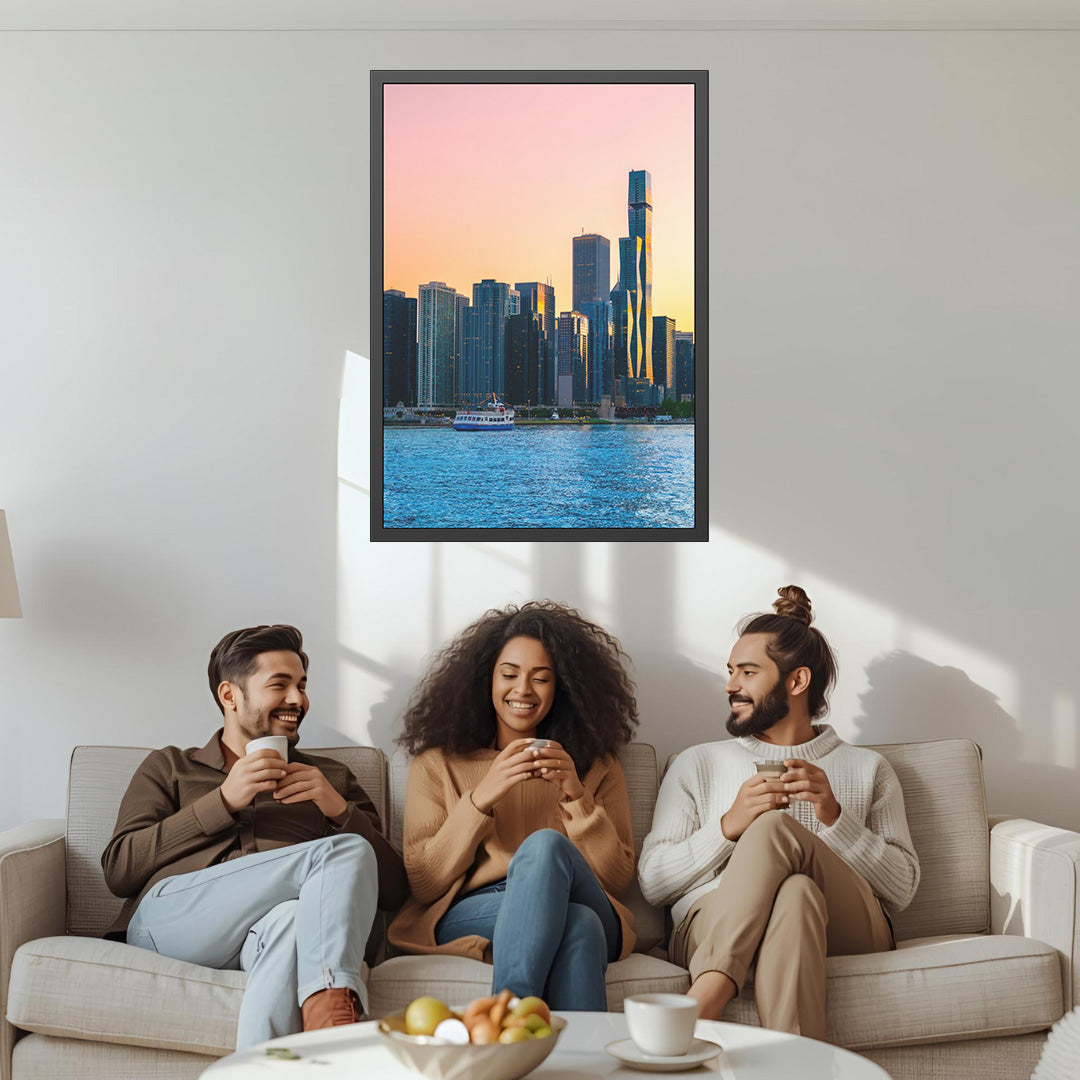Skyline Dreams, Chicago Reality – Art That Defines a Room
