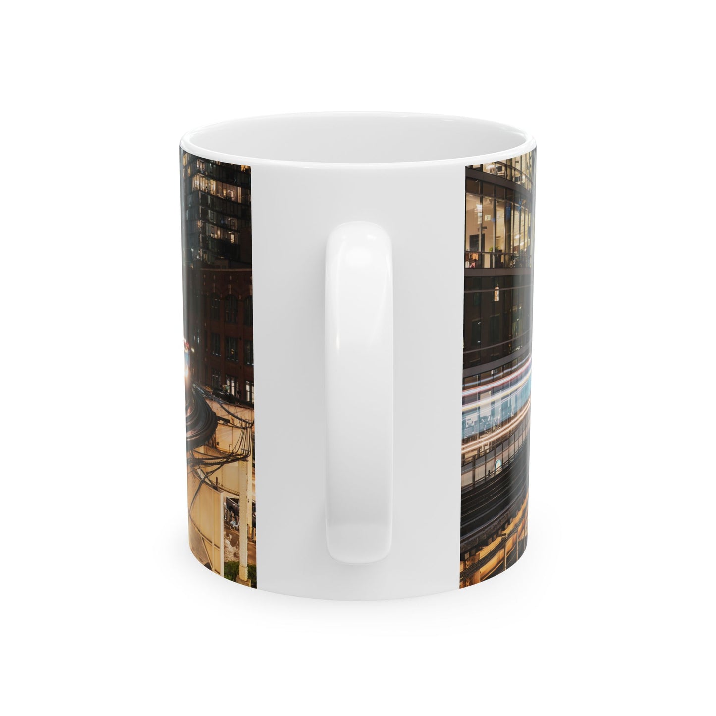Chicago Coffee Mug, Coffee Gift for Her or Him, Coffee Cup Custom, Kitchen Decor, Small Office Gift, Gifts for Mom, Dad, Coworker, Employees
