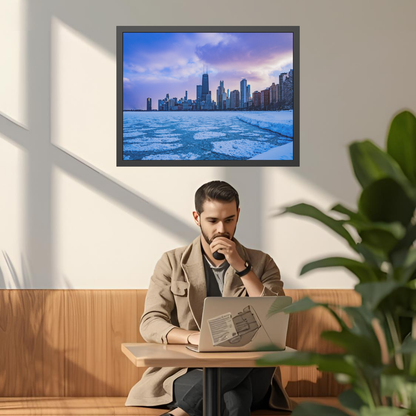 Celebrate the city you call home – Chicago style, framed perfectly