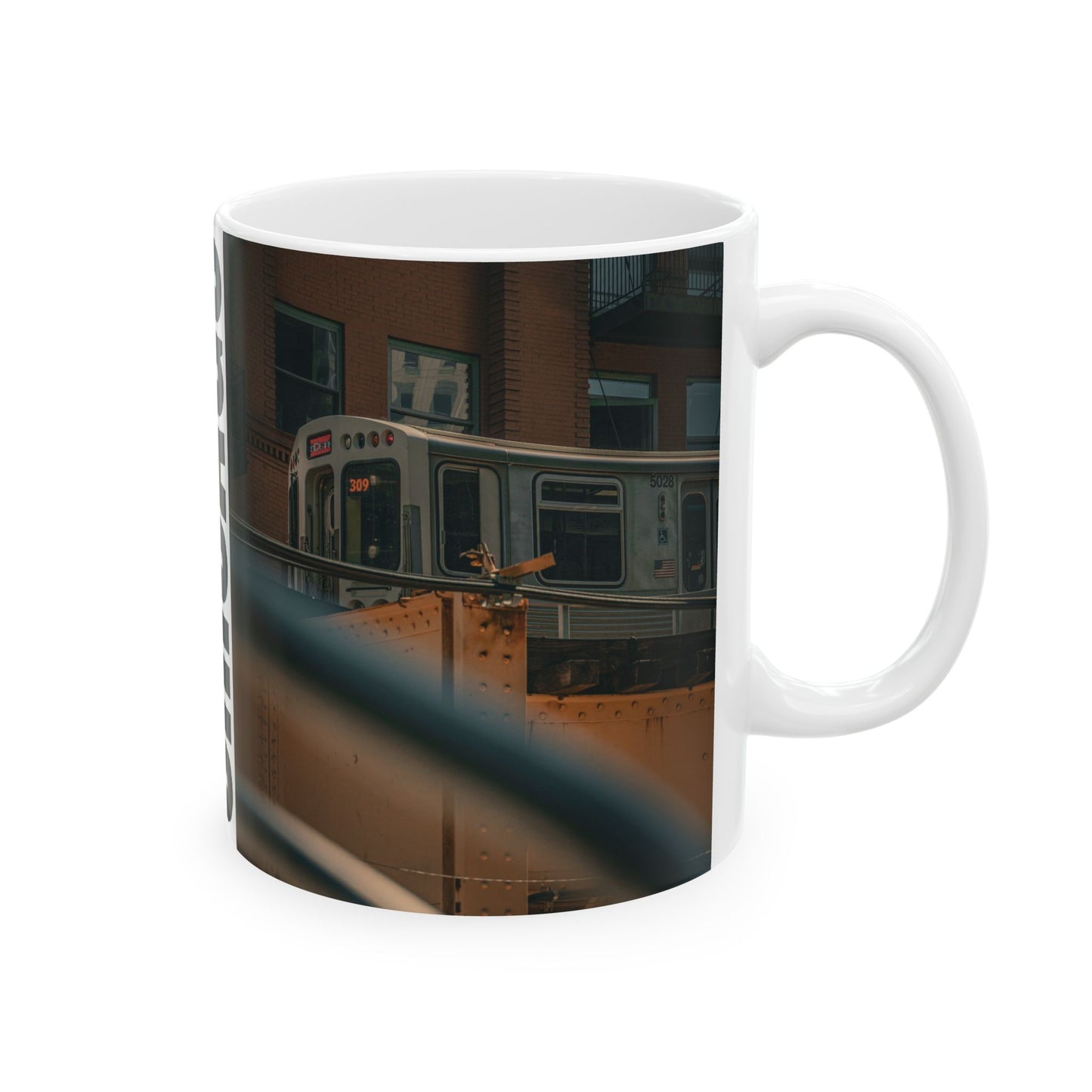 Chicago Coffee Mug, Coffee Gift for Her or Him, Coffee Cup Custom, Kitchen Decor, Small Office Gift, Gifts for Mom, Dad, Coworker, Employees