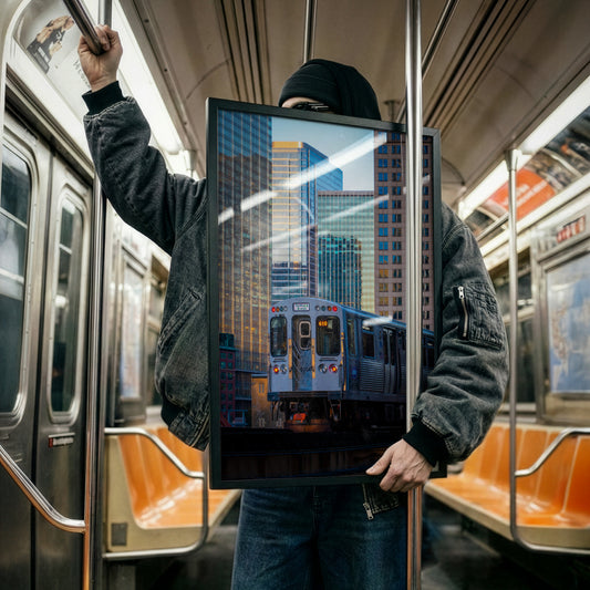 This City Never Waits – Modern City Photography Print