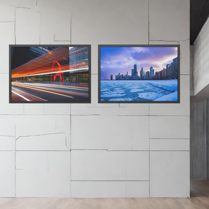 Celebrate the city you call home – Chicago style, framed perfectly