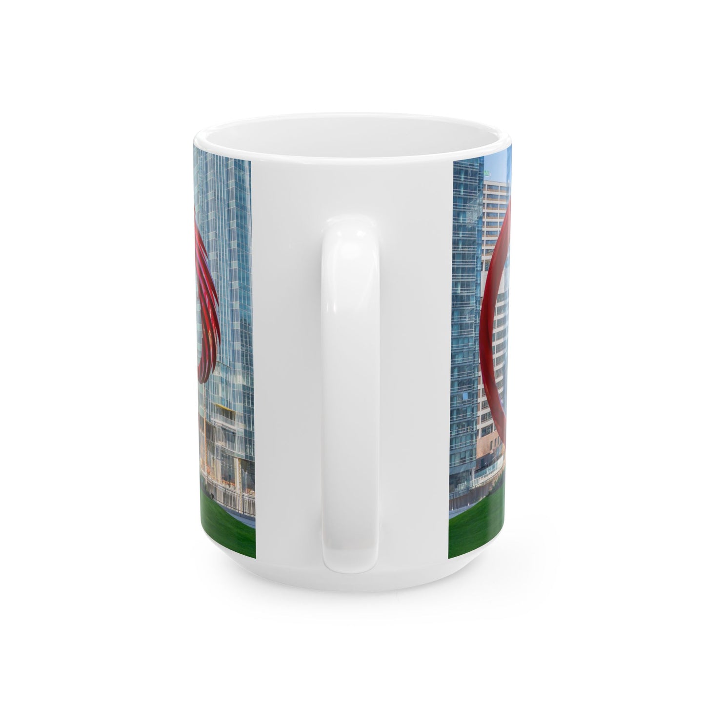 Chicago Coffee Mug, Coffee Gift for Her or Him, Coffee Cup Custom, Kitchen Decor, Small Office Gift, Gifts for Mom, Dad, Coworker, Employees