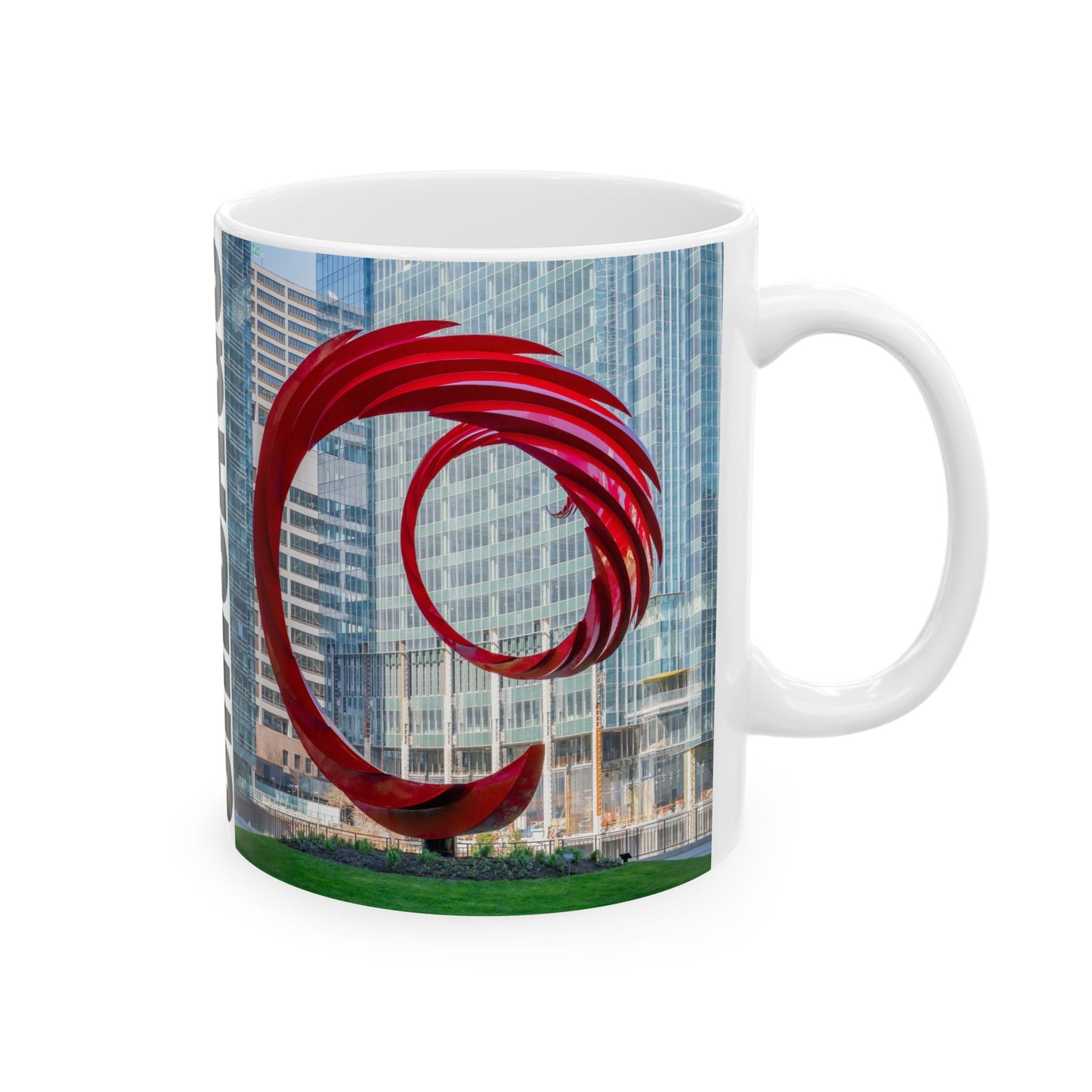 Chicago Coffee Mug, Coffee Gift for Her or Him, Coffee Cup Custom, Kitchen Decor, Small Office Gift, Gifts for Mom, Dad, Coworker, Employees