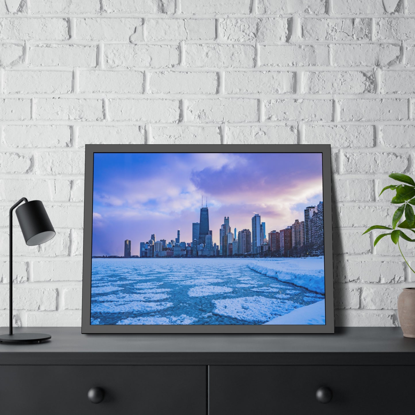 Celebrate the city you call home – Chicago style, framed perfectly