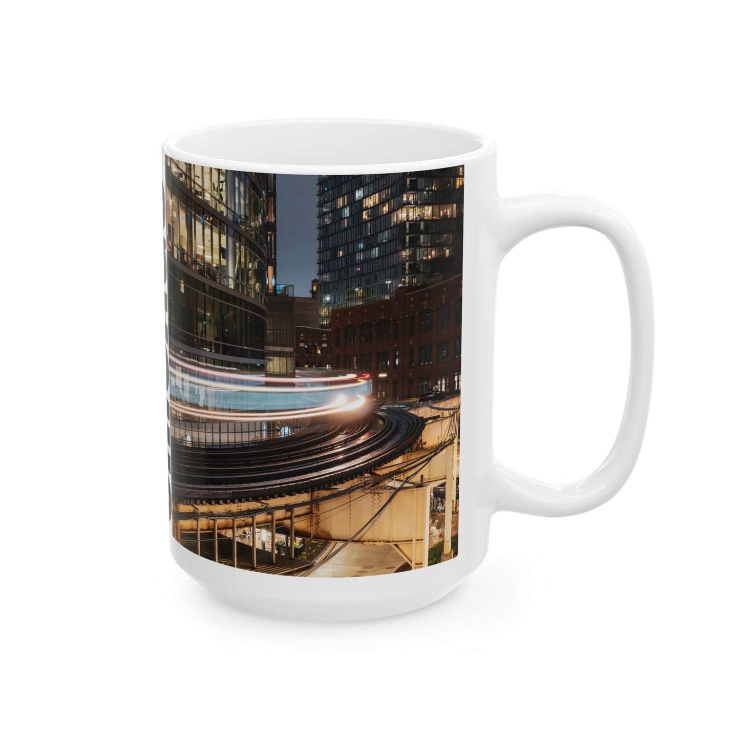 Chicago Coffee Mug, Coffee Gift for Her or Him, Coffee Cup Custom, Kitchen Decor, Small Office Gift, Gifts for Mom, Dad, Coworker, Employees