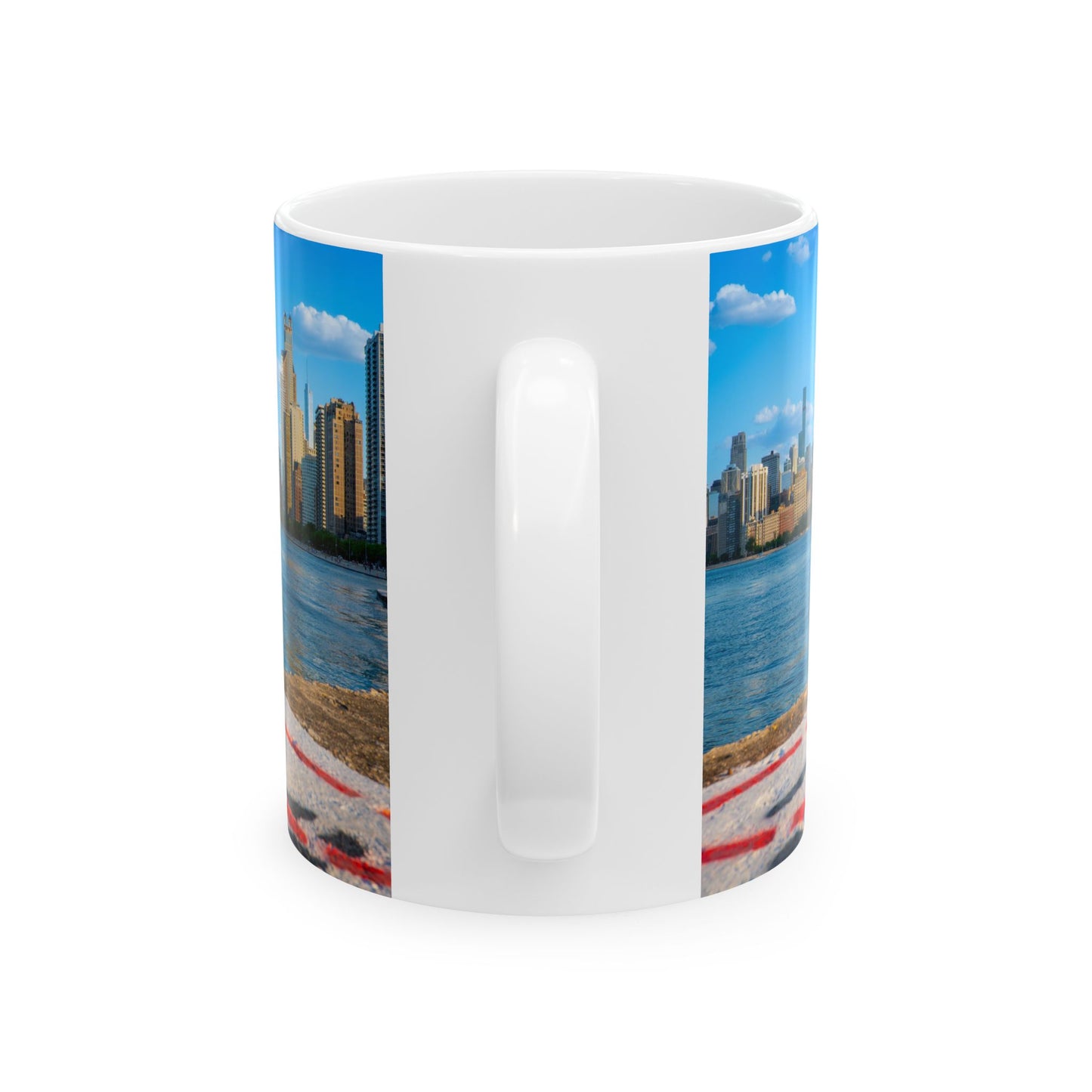 Chicago Coffee Mug, Coffee Gift for Her or Him, Coffee Cup Custom, Kitchen Decor, Small Office Gift, Gifts for Mom, Dad, Coworker, Employees