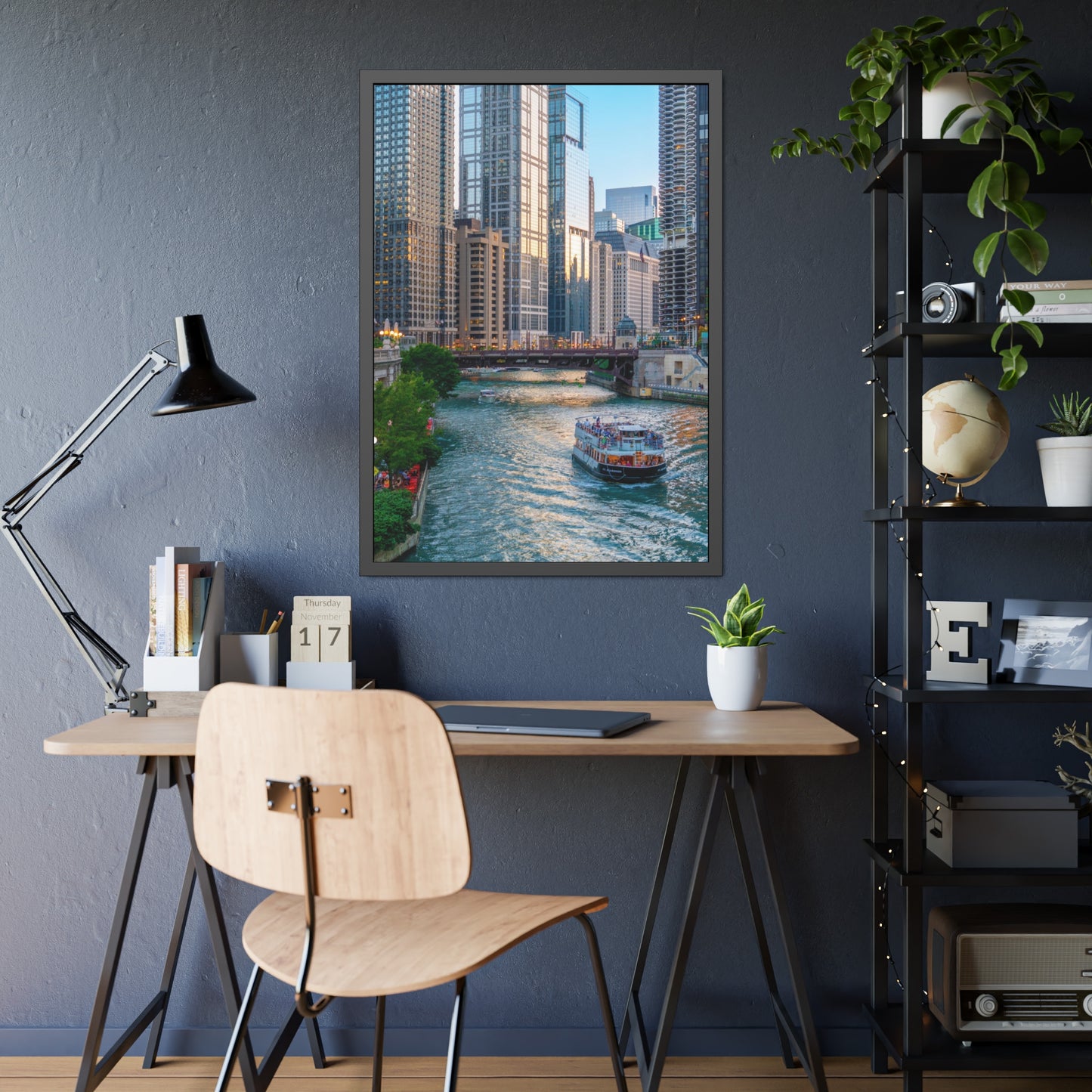 Own Chicago: Chicago River Limited Edition Cityscape Photography Print – Fine Art, Semi-Gloss, or Matte – Framed or Unframed Luxury Wall Art