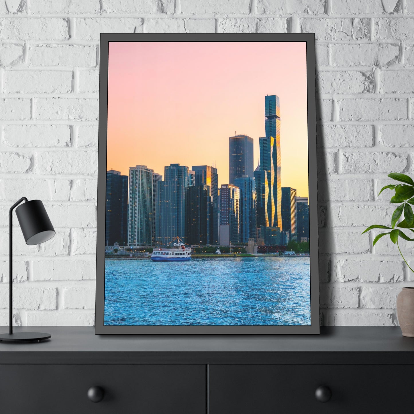 Own Chicago: Chicago Skyline Limited Edition Cityscape Photography Print – Fine Art, Semi-Gloss, or Matte – Framed or Unframed Luxury Wall Art