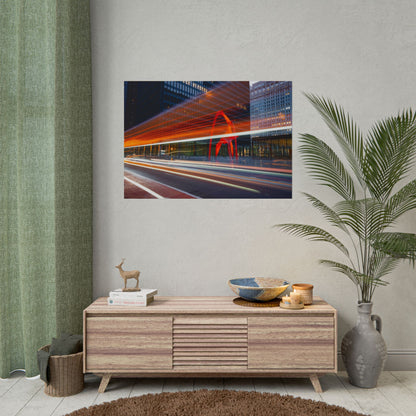 Flamingo Streaks – Unframed Matte Photography Print