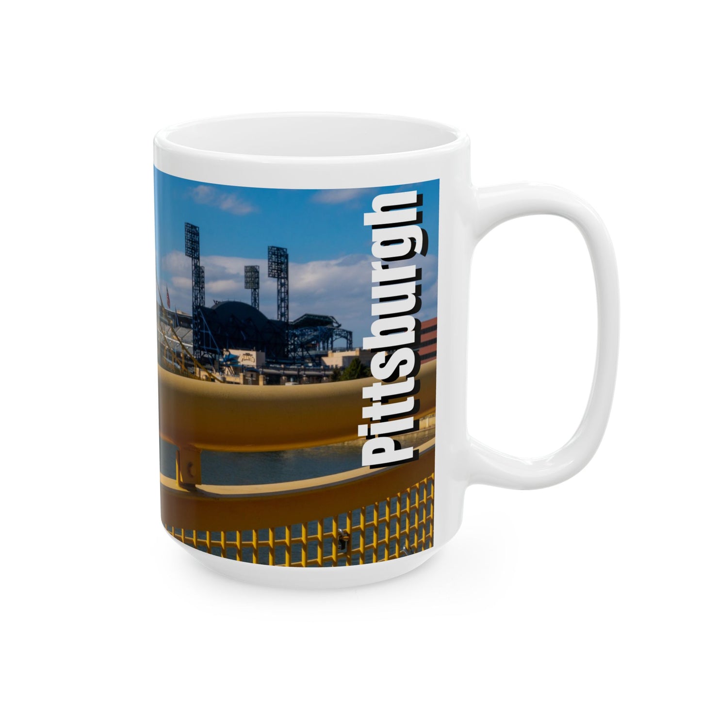 PNC Park Views, Yellow Bridge Heart – Pittsburgh Pride in Every Sip