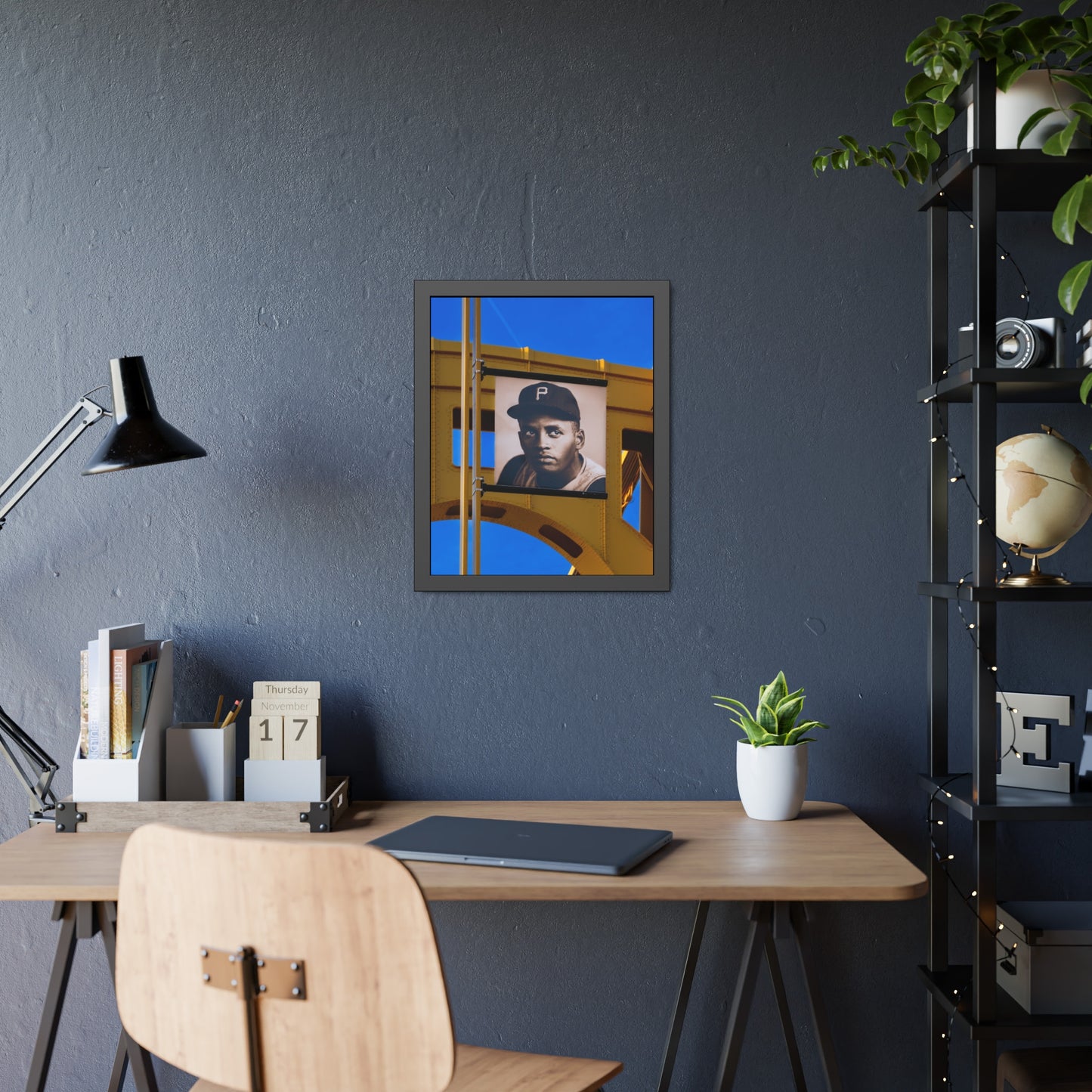 Own Pittsburgh: Limited Edition Roberto Clemente Photography Print – Featuring the Golden Triangle, Steelers, Penguins, Yellow Bridges & More – Fine Art, Semi-Gloss, or Matte – Framed or Unframed Luxury Wall Art