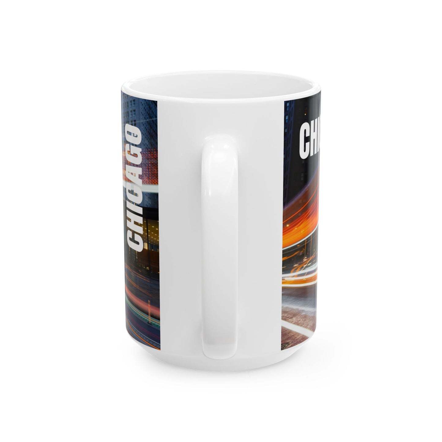 Chicago Coffee Mug, Coffee Gift for Her or Him, Coffee Cup Custom, Kitchen Decor, Small Office Gift, Gifts for Mom, Dad, Coworker, Employees