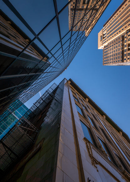Framed by the Sky – Modern City Photography Print