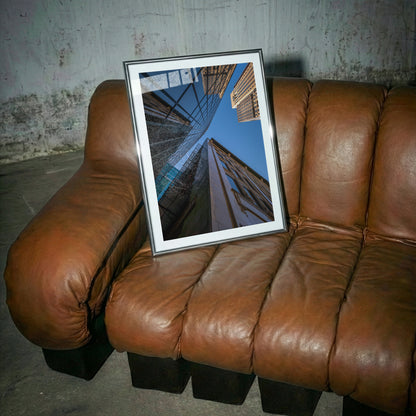 Framed by the Sky – Modern City Photography Print