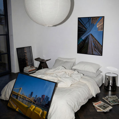 Framed by the Sky – Modern City Photography Print