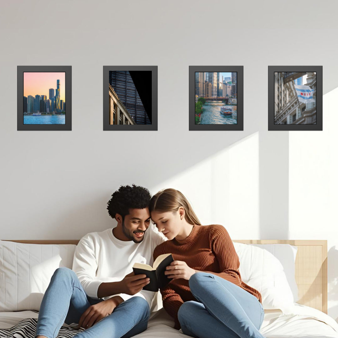 A city in layers  – Unframed Semi-Gloss Photography Print